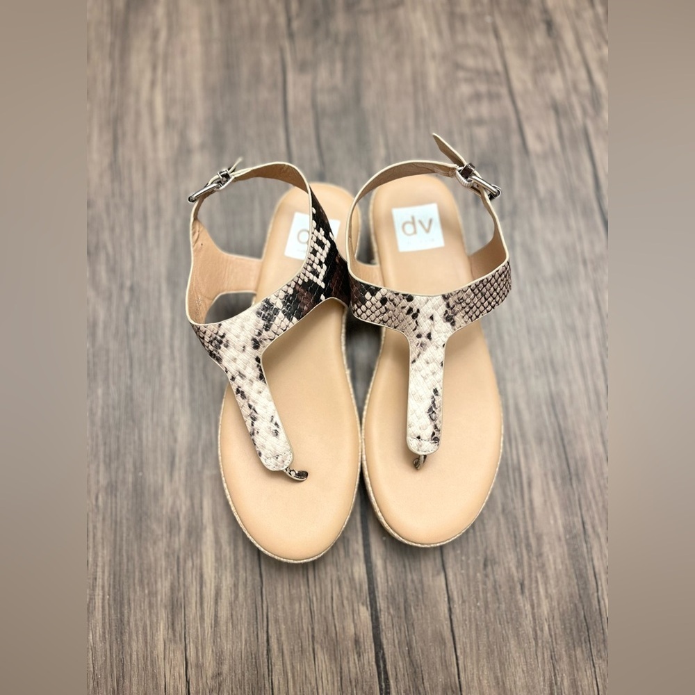 Dolce Vita Sandals in a Snakeskin Print - Picture 2 of 5